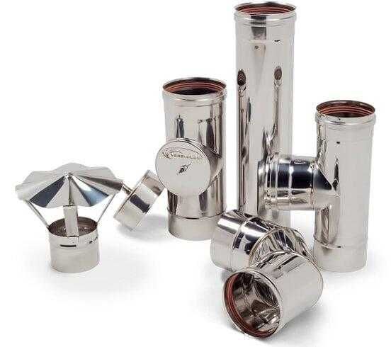 Дымоходы. Димохід нержавейка. Труба сендвич.  Димоходи заводские