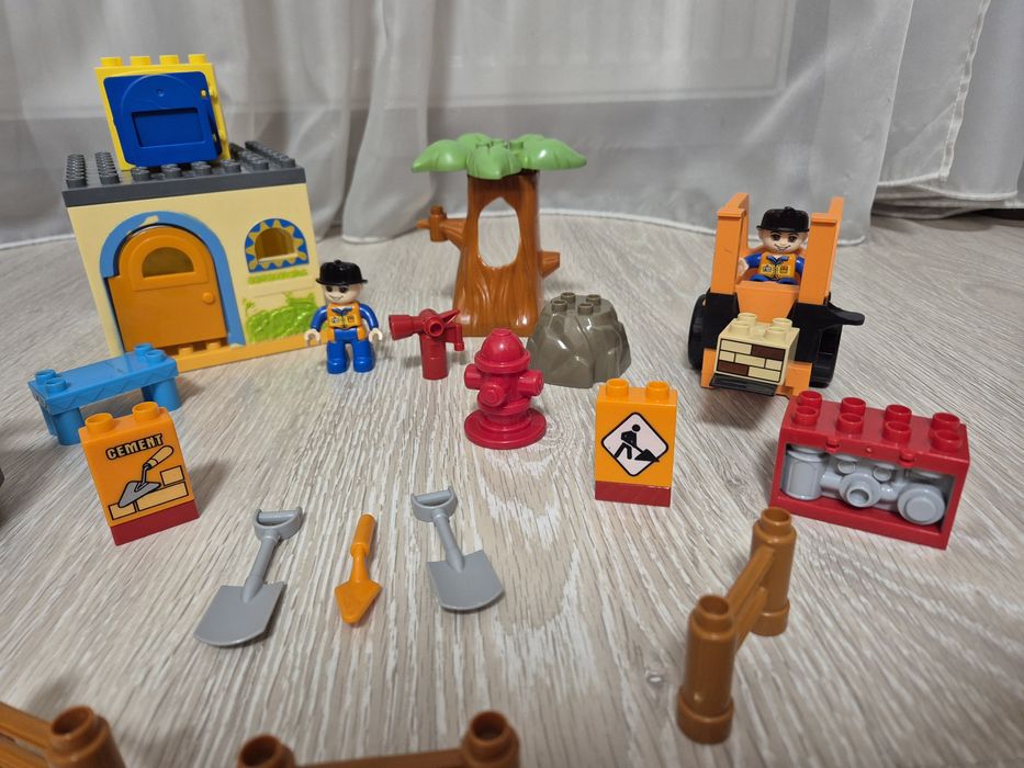 JDLT конструктор. Аналог лего дупло. Lego duplo. Будівельники. Поліція