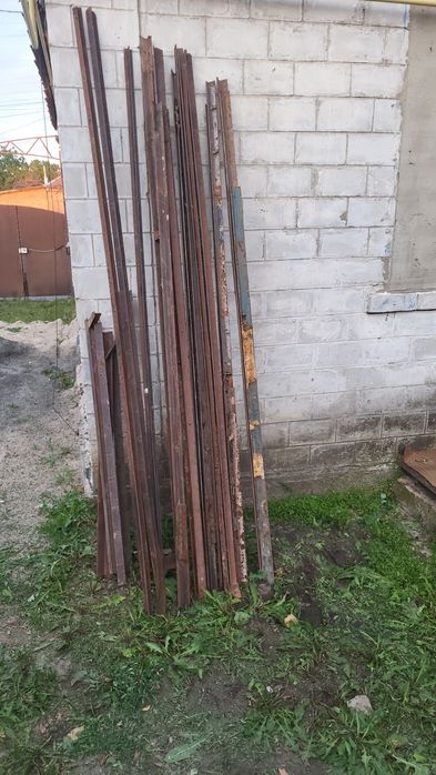 Уголок для забора труба