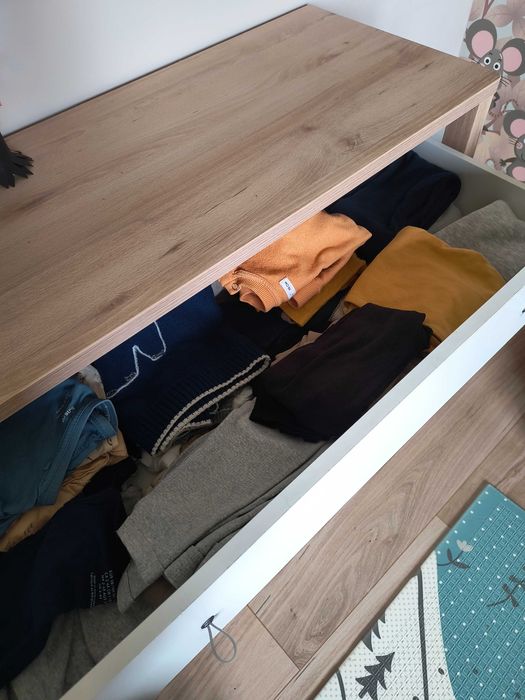 Szafa z komoda dziecięca