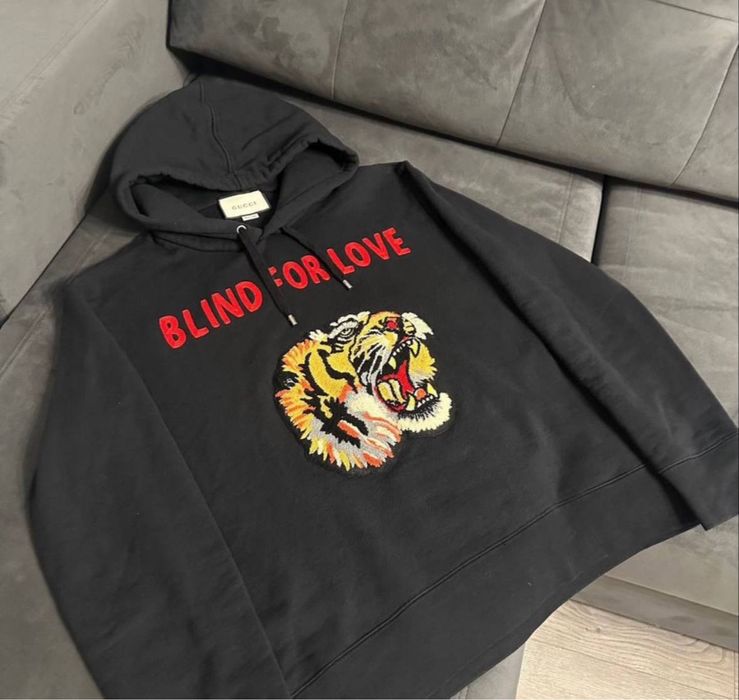 ОПИС, ПЕРШІ В УКРАЇНІ Худі Gucci Blind for love