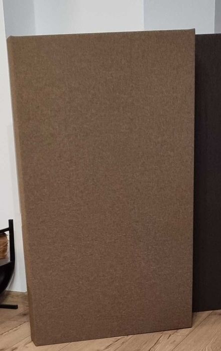 Panele akustyczne z wełny o BARDZO WYSOKIEJ GĘSTOŚCI - 6 szt