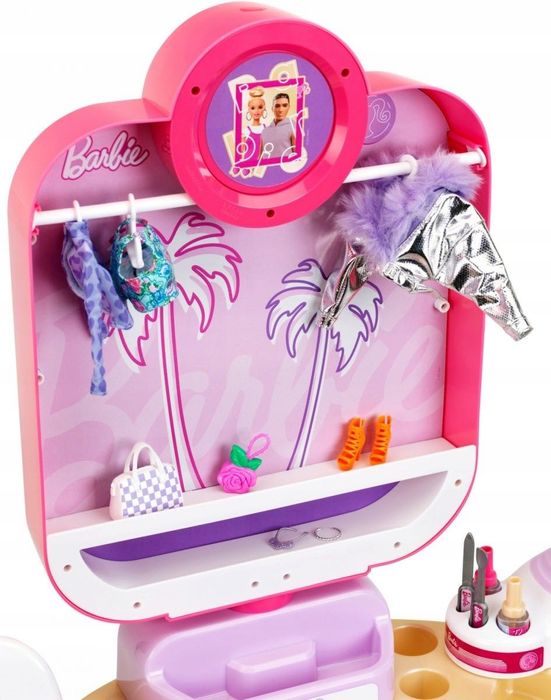 Toaletka Barbie Dla Dzieci Klein 5721 Z Lampą I Akcesoriami Prezent