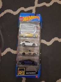 Autka hot wheels Nightburnerz HFV93 5szt