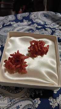Klipsy PRL - koral 3D