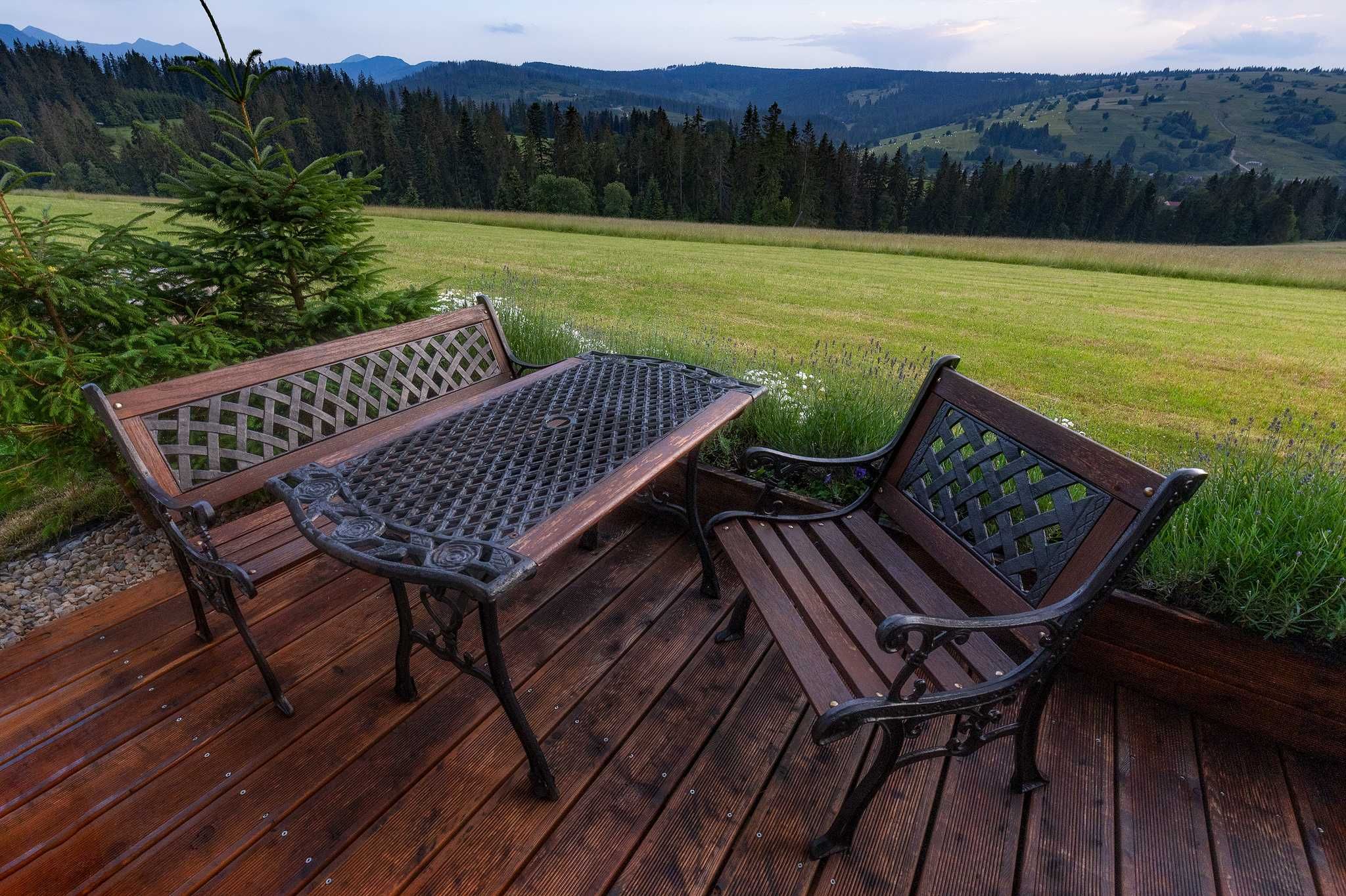 Wakacje klimatyzowane domki góry jacuzzi sauna 13km Zakopane termy