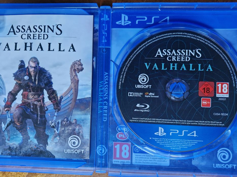 Assassins Creed Valhalla gra na PS4
