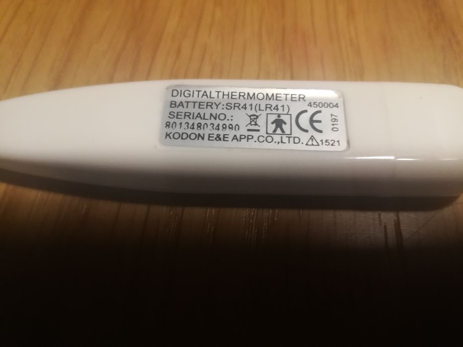Termómetro Digital AEG Novo Sem Mercurio