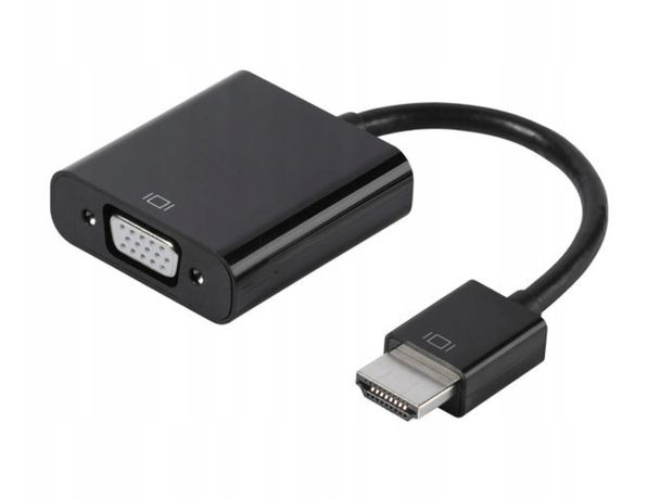 adapter konwerter HDMI -> VGA (D-Sub)