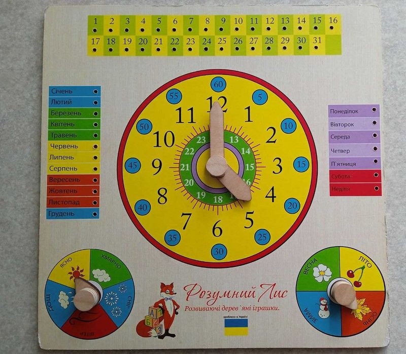 Основа для дитячого бізіборда + розвиваючі іграшки