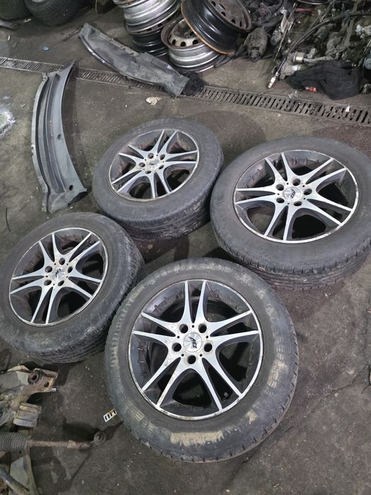 Felgi aluminiowe 5x108 R16 Opony Continental 205 60 r16 Ford Volvo