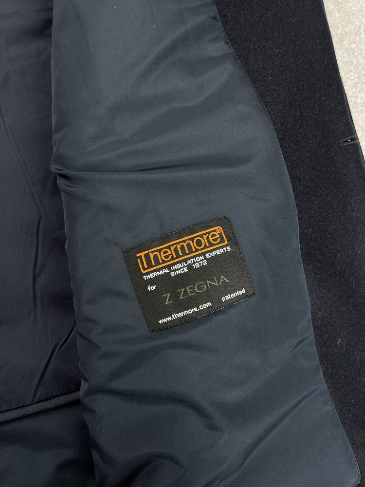 Z zegna hydro wool thermore coat jacket чоловіче пальто куртка