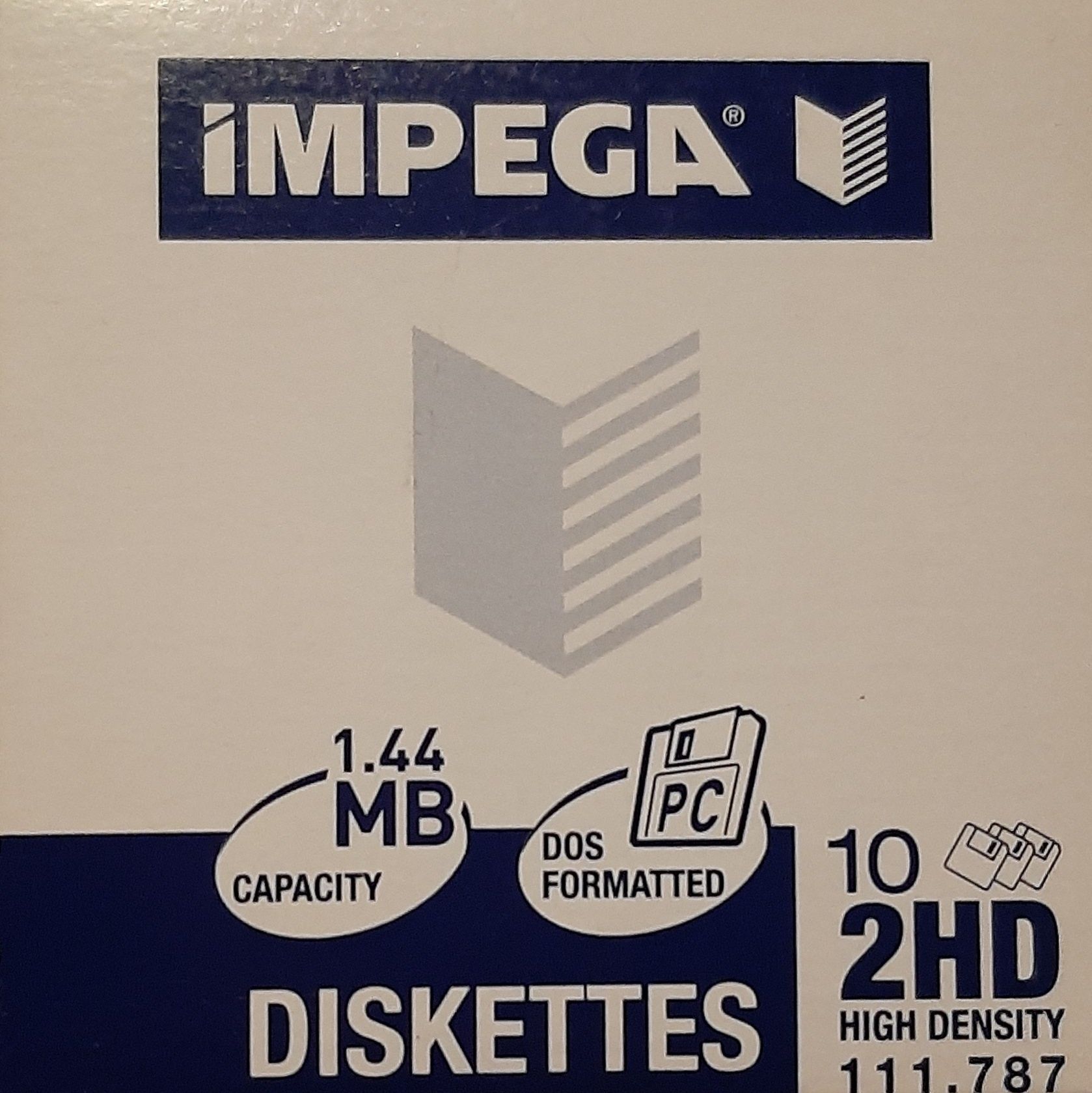 Dyskietki 1.44 MB IMPEGA - 20 sztuk