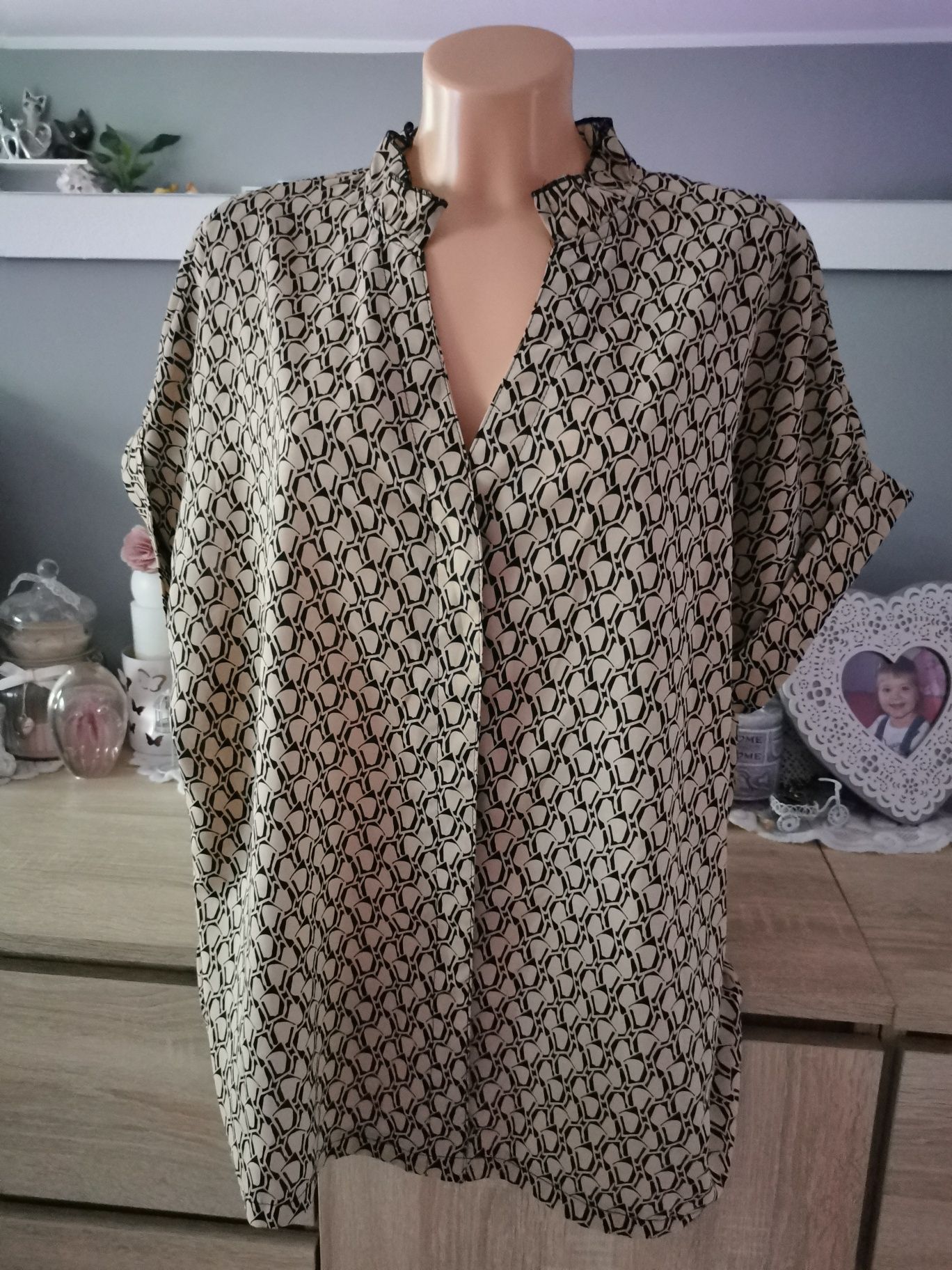 Bluzka w Print #Praca XL - 3XL