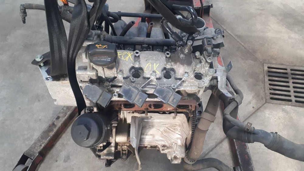 Kompletny Silnik Volkswagen Fox Polo 9N Skoda Fabia 1.2 6V Benzyna