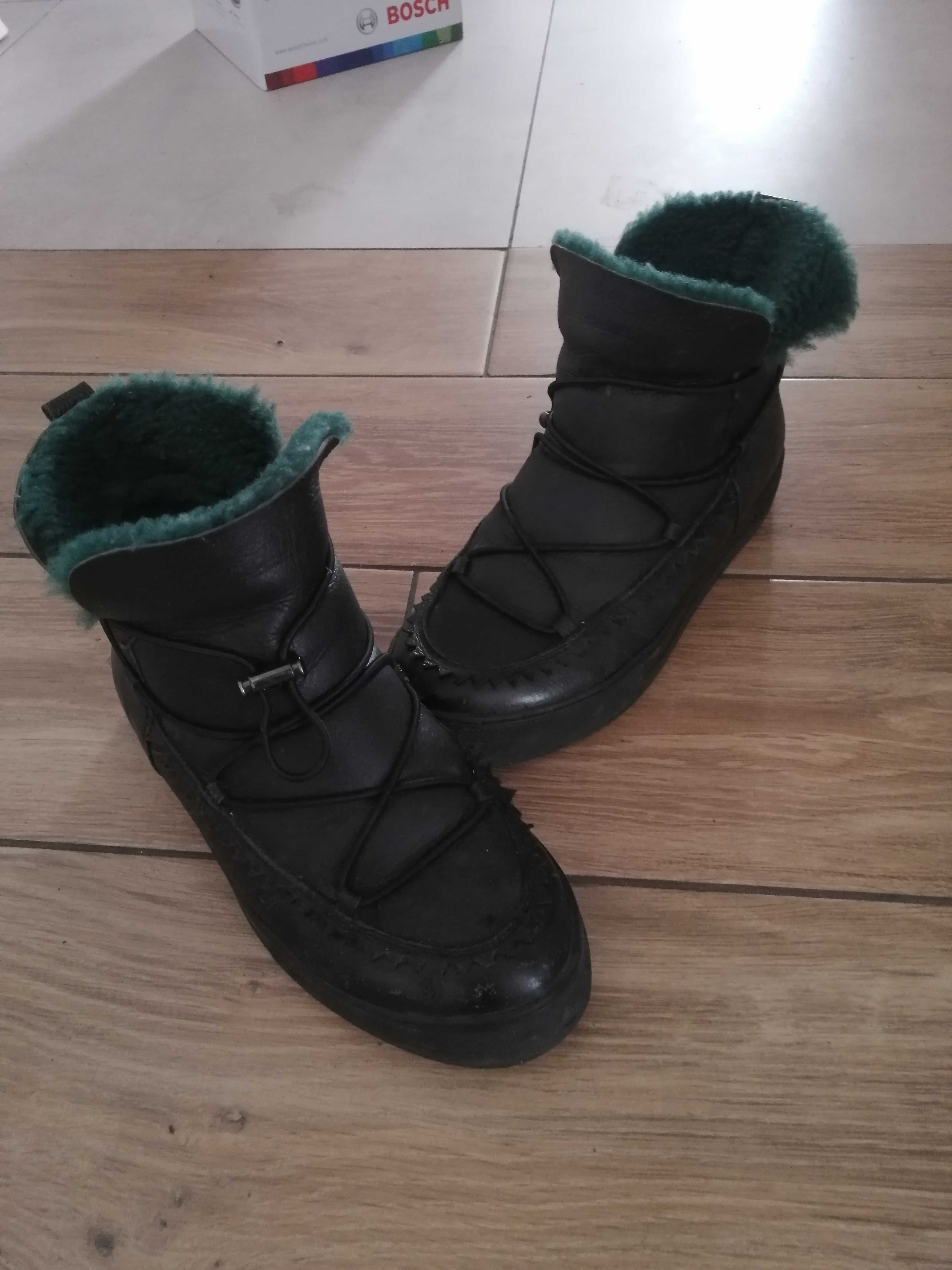 Buty Vitto Rossi skóra naturalna i futro