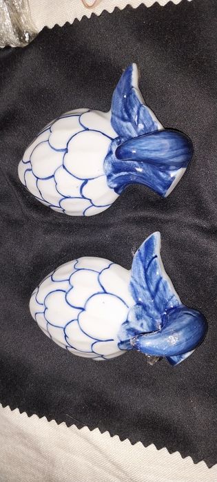 Ananás de louça para pendurar quadros ou panos