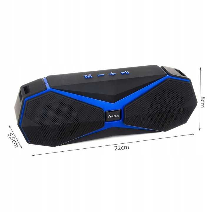 Głośnik Bluetooth Bezprzewodowy Boombox FM TF SD