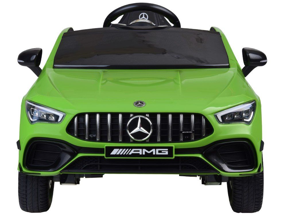 Auto na akumulator Mercedes AMG CLA 45s dla dziecka efekt bujania