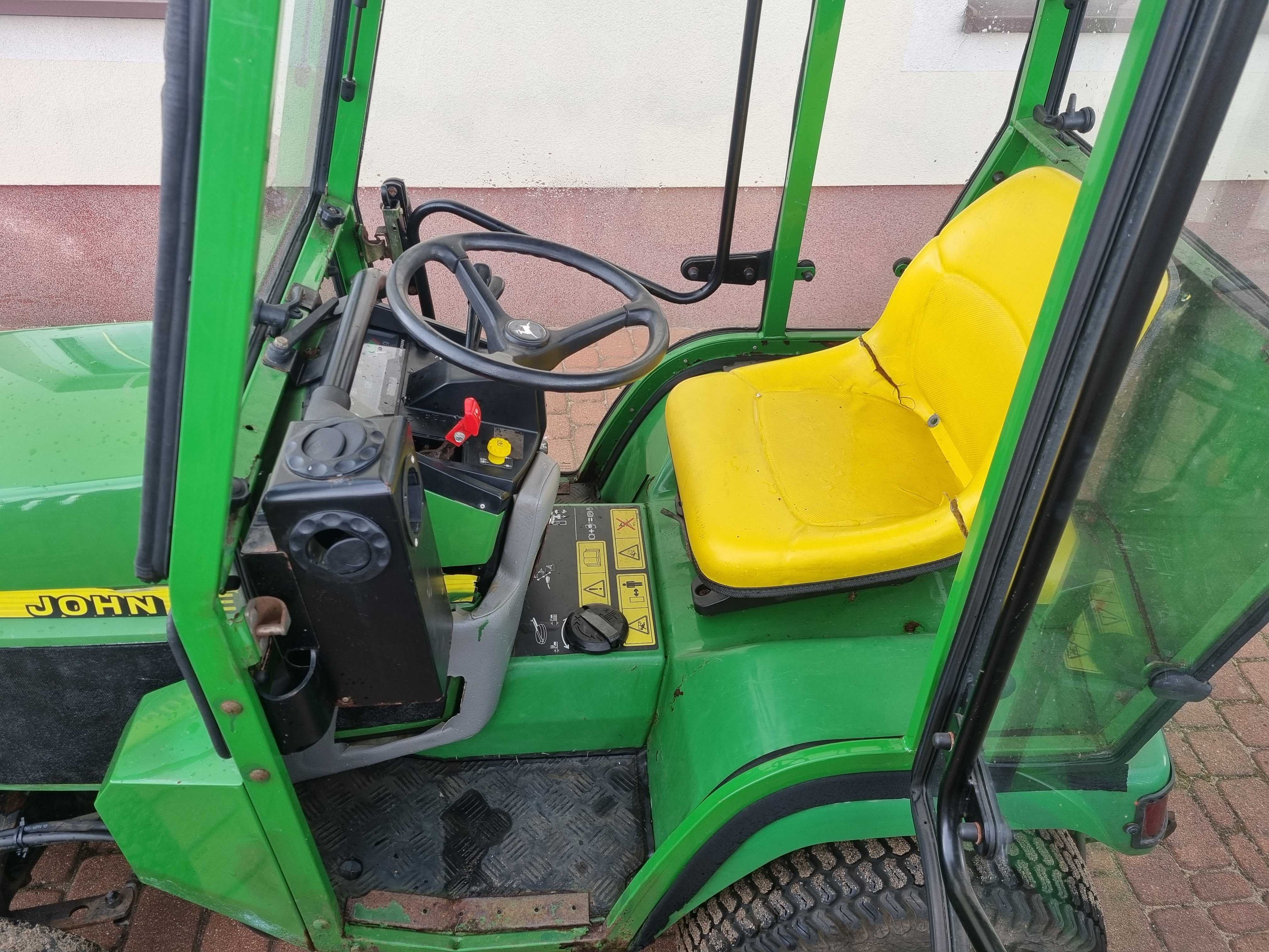 Ciągnik, traktorek, John Deere 415, diesel