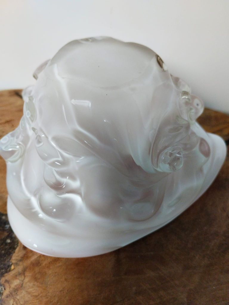 Miska miseczka artystyczna handmade szkło rękodzieło vintage