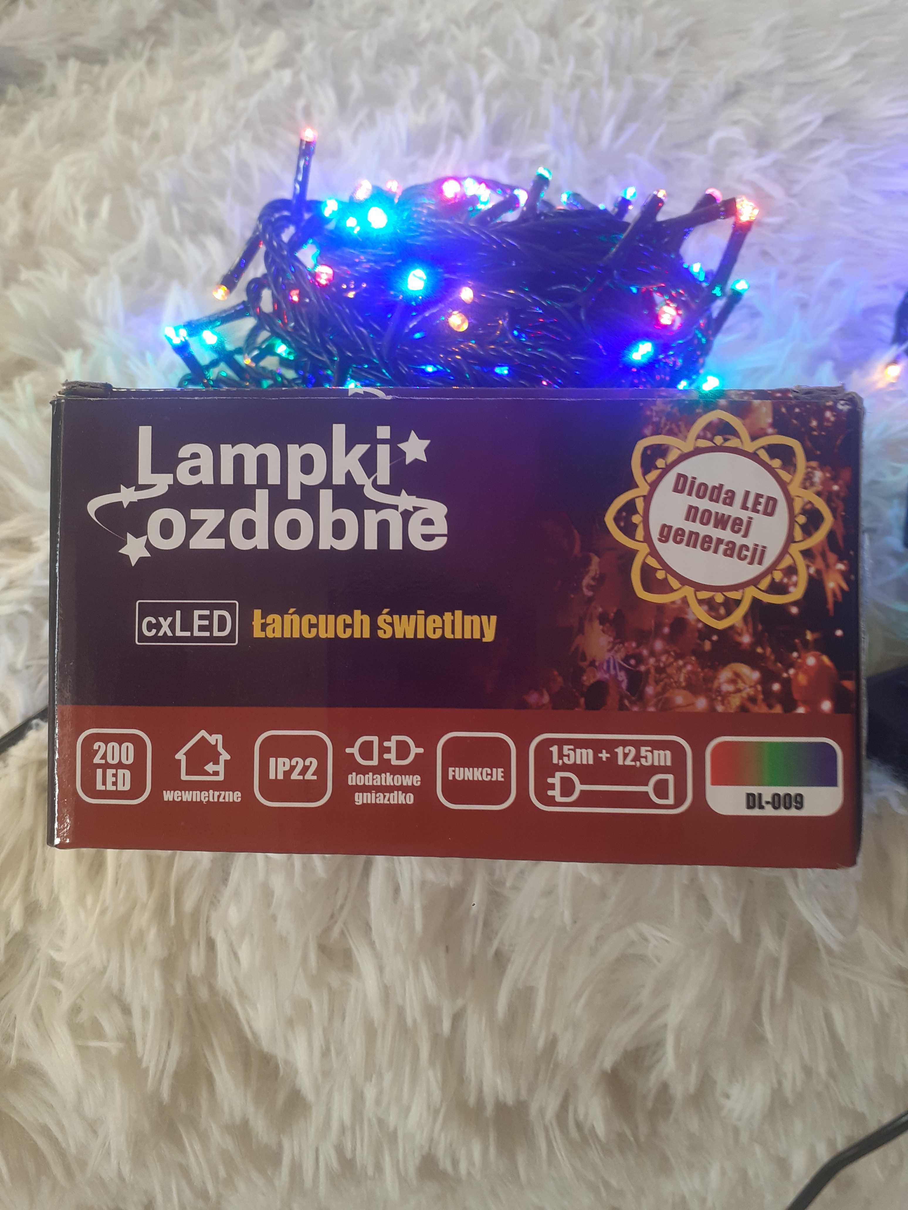 Lampki ozdobne wewnętrzne cxLed 1.5m  2 sztuki