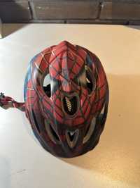Kask na rower spider Man dla dziecka