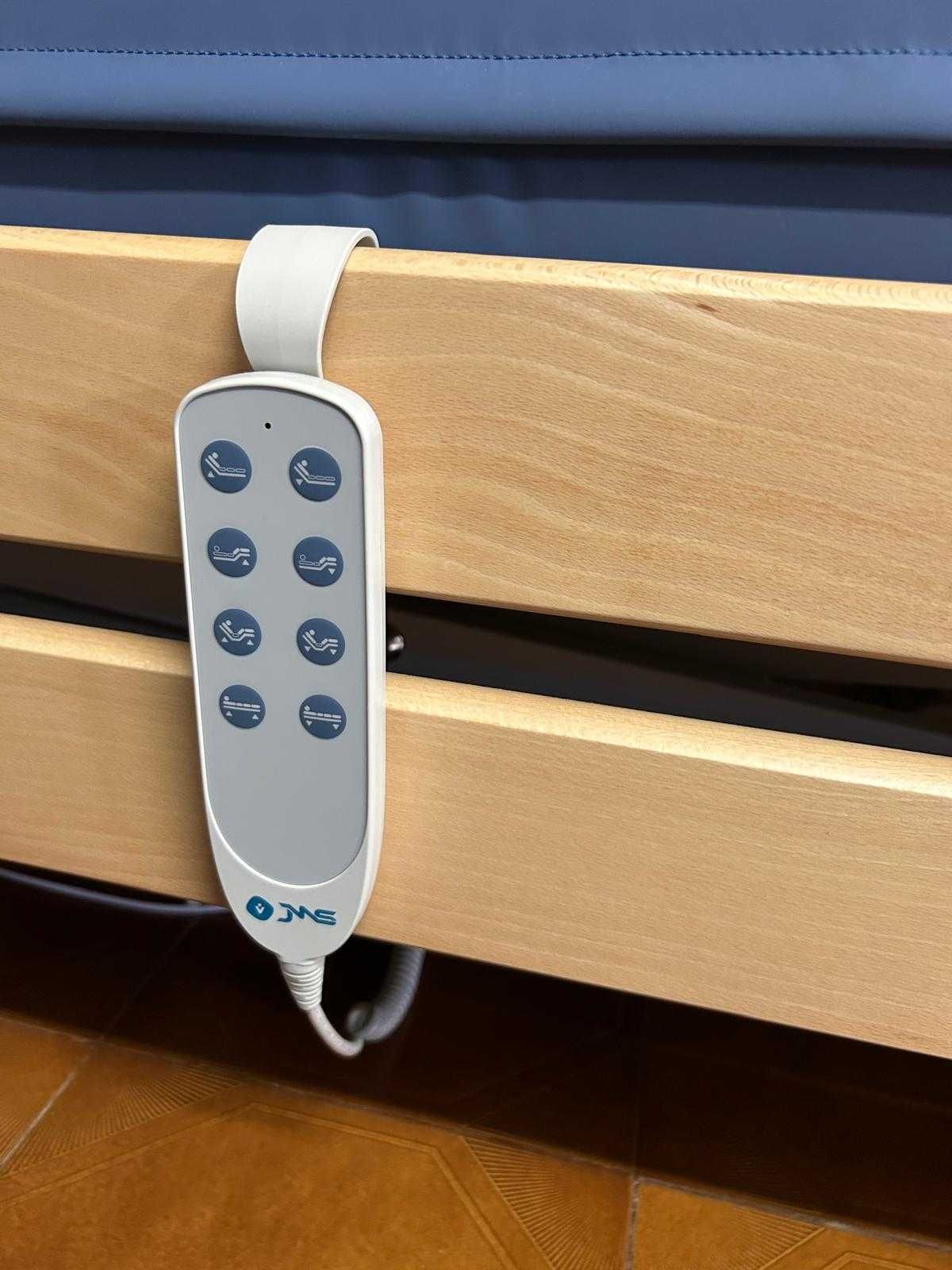 Cama hospitalar elétrica com variação em altura