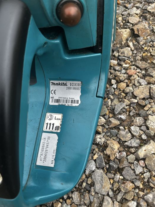 Piła łancuchowa Makita DCS4300 USZKODZONA!!!