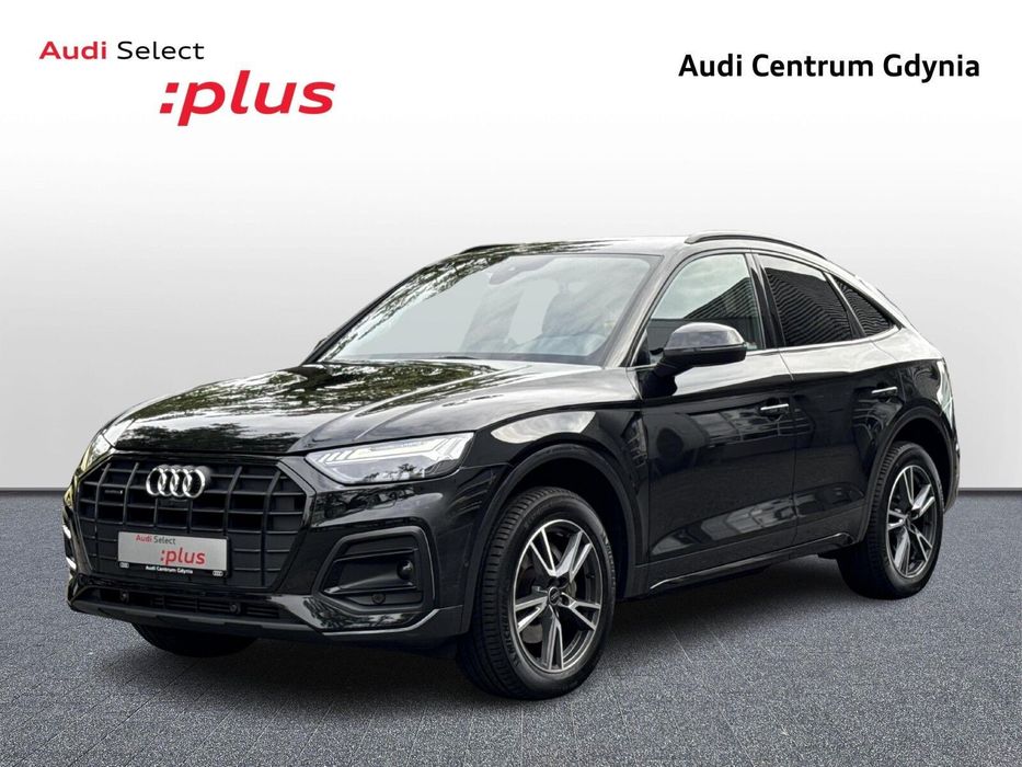 Audi Q5 Sportback Panorama, HAK, Kamery 360, miasto/Trasa, Gwarancja 2029r
