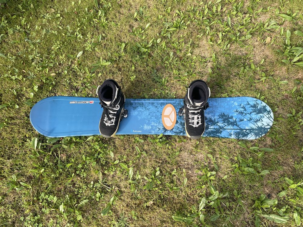 Prancha Snowboard Scott USA + Botas Osin (com fixações)