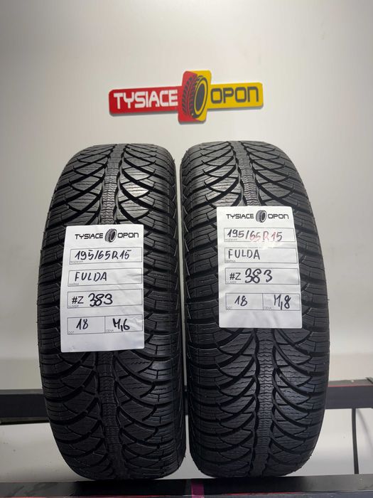 Opony Zimowe 195/65/15 Fulda Montero3 #Z383