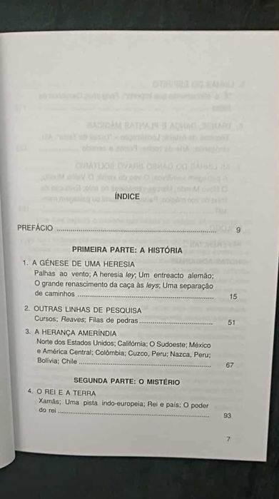 Livro "O xamanismo e as linhas misteriosas" - Novo
