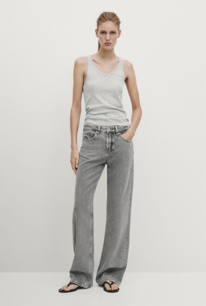 Джинсы 36 S Zara 40 M L джинси брюки штаны