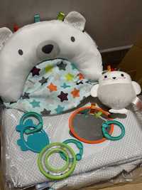 Розвиваючий коврик bright starts tummy time prop&play