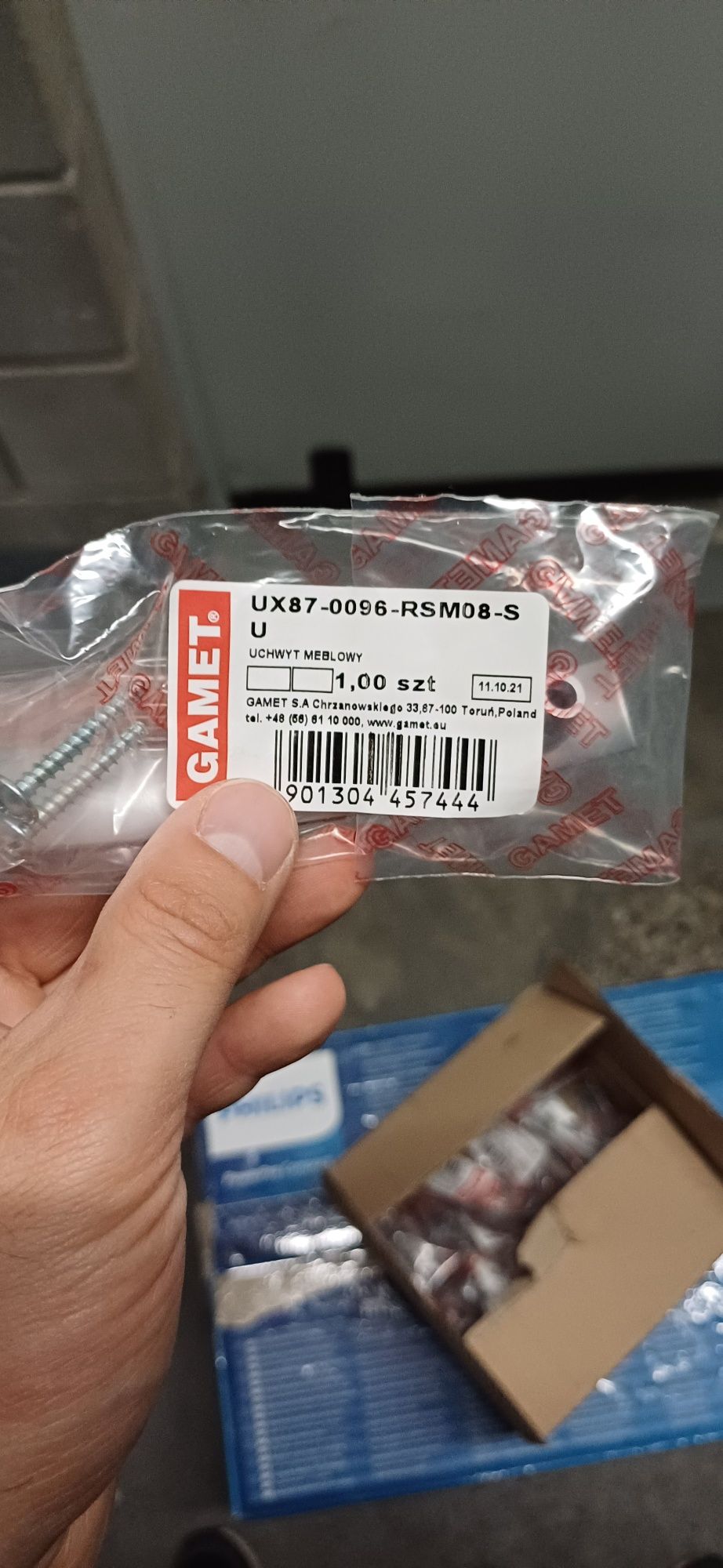 Uchwyt meblowy Gamet ux87-0096-rsm08-su