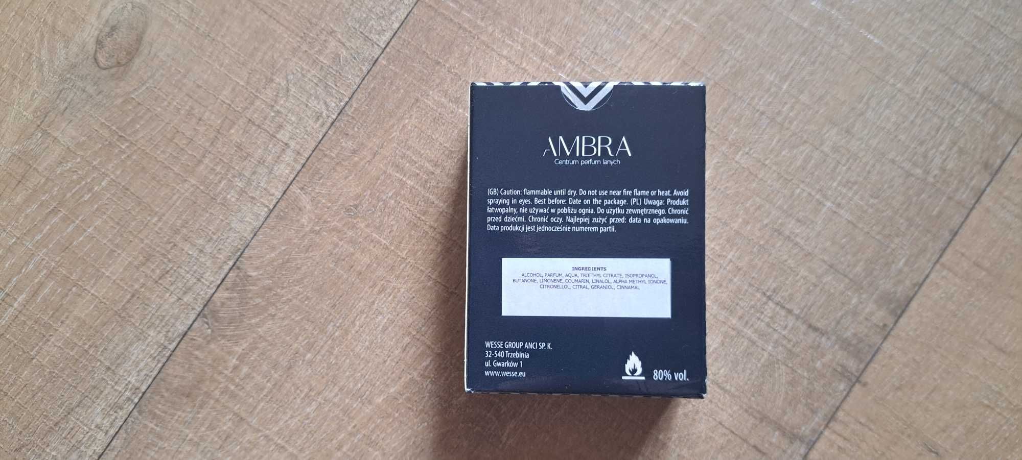 Perfumy Ambra zapach