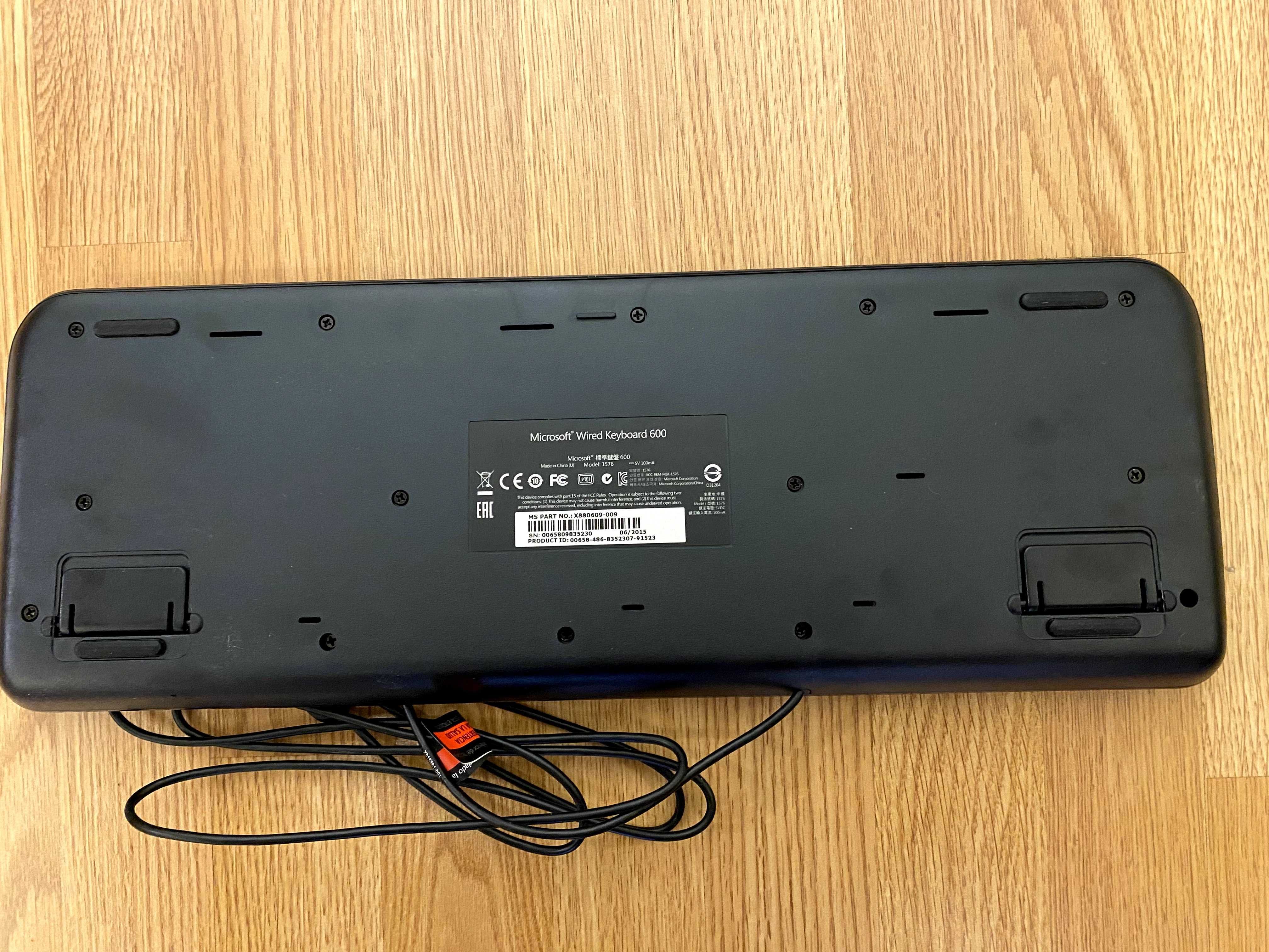 Клавиатура Мicrosoft Wired 600 (USB) как новая