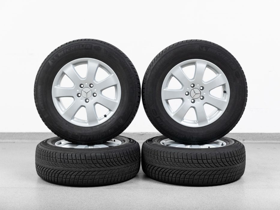 Michelin Koła 17” opony + felgi zimowe Mercedes ML 235/65 R17 ET56