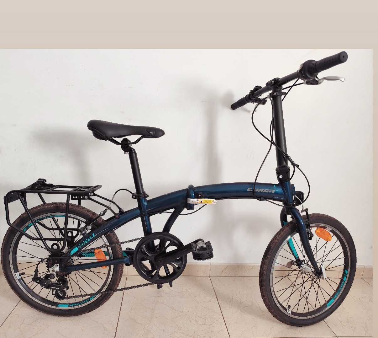 Bicicleta desmontável em 3 quase nova