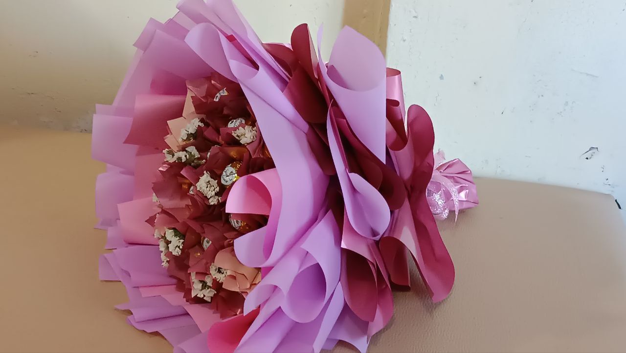 Букет из конфет, сладкие букеты