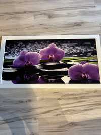 Obraz- kwiaty fioletowe