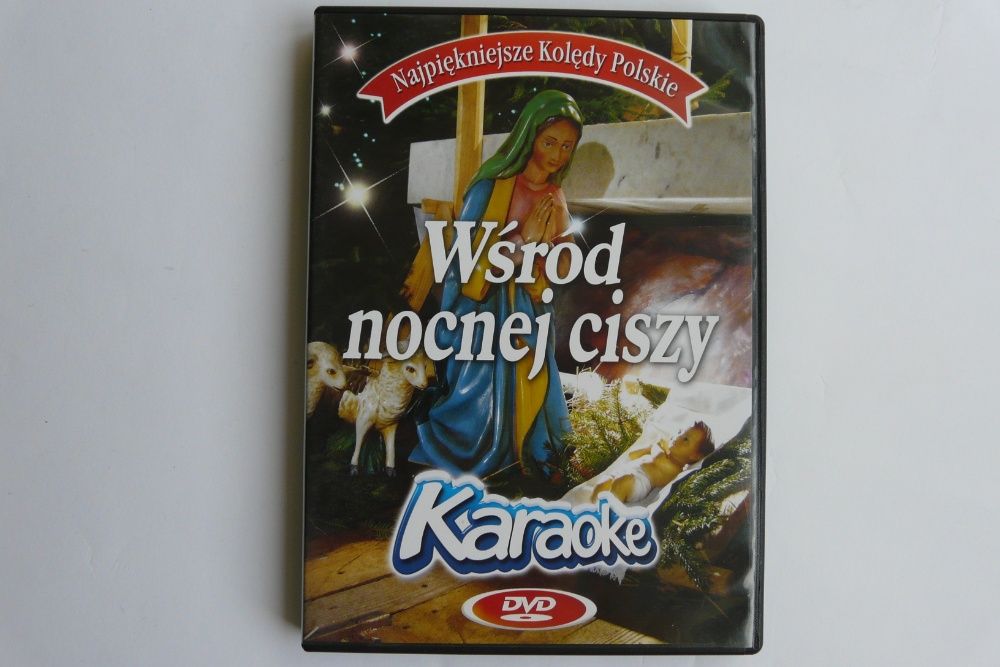 Wśród nocnej ciszy Najpiękniejsze Kolędy Polskie Karaoke - płyta DVD