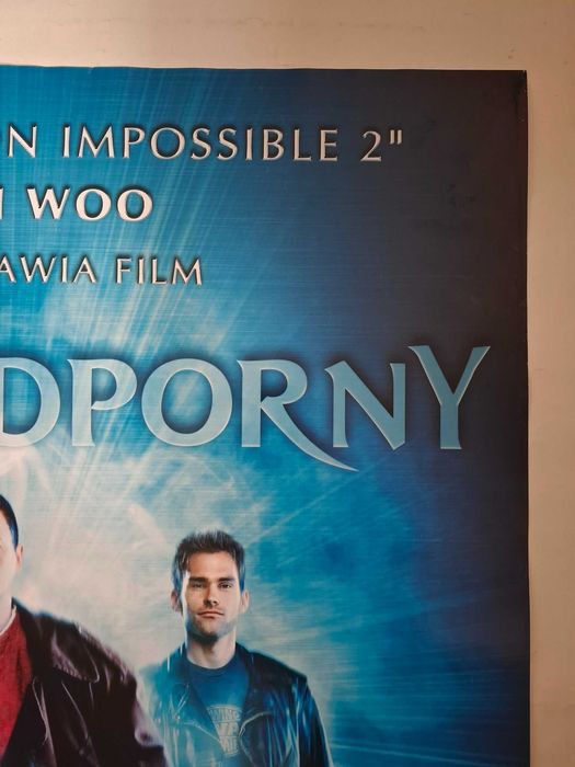 Plakat filmowy oryginalny - Kuloodporny