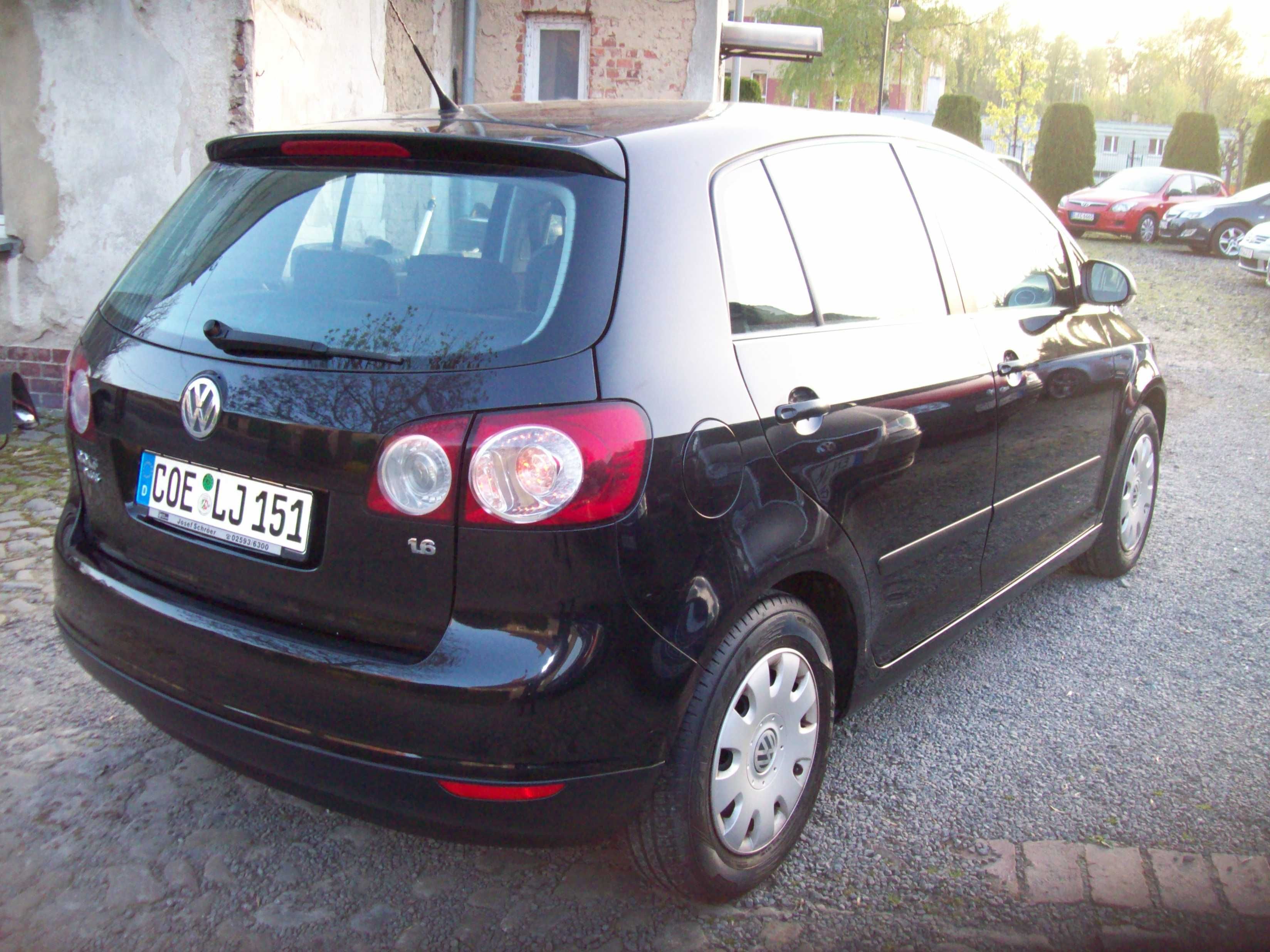 VW GOLF PLUS 1,6 MPI/stan idealny bez grama rdzy/klimatronik