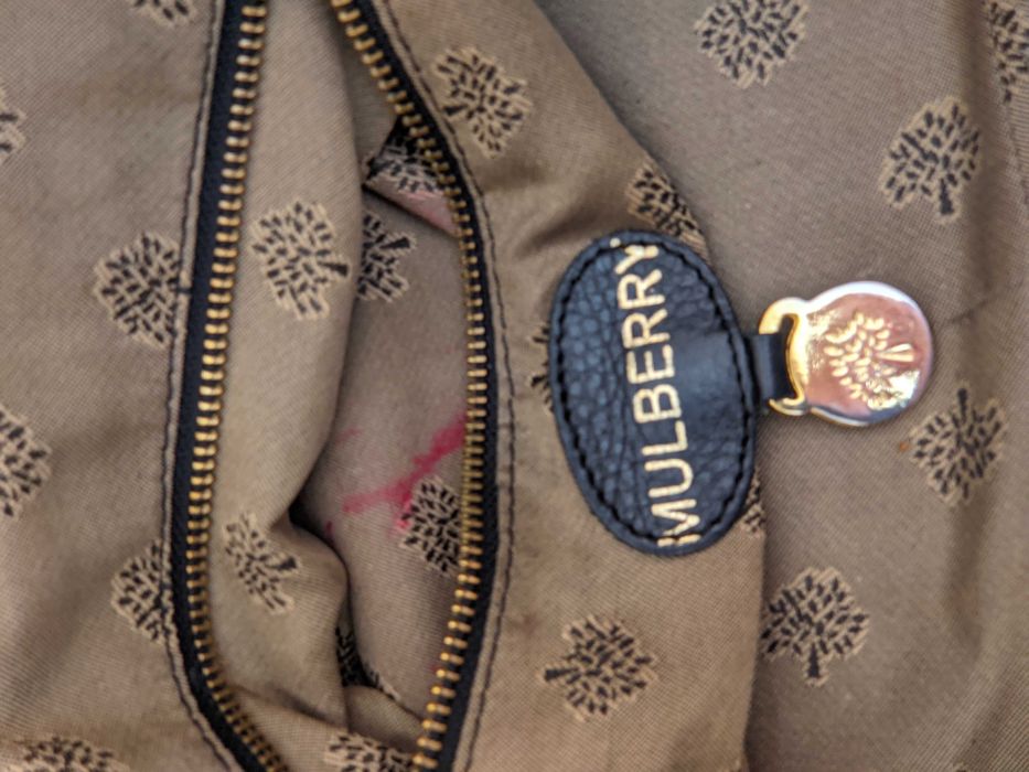 Сумка кожаная Mulberry