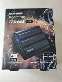 Samsung T7 Shield 2TB USB 3.2 Type-C Black External
