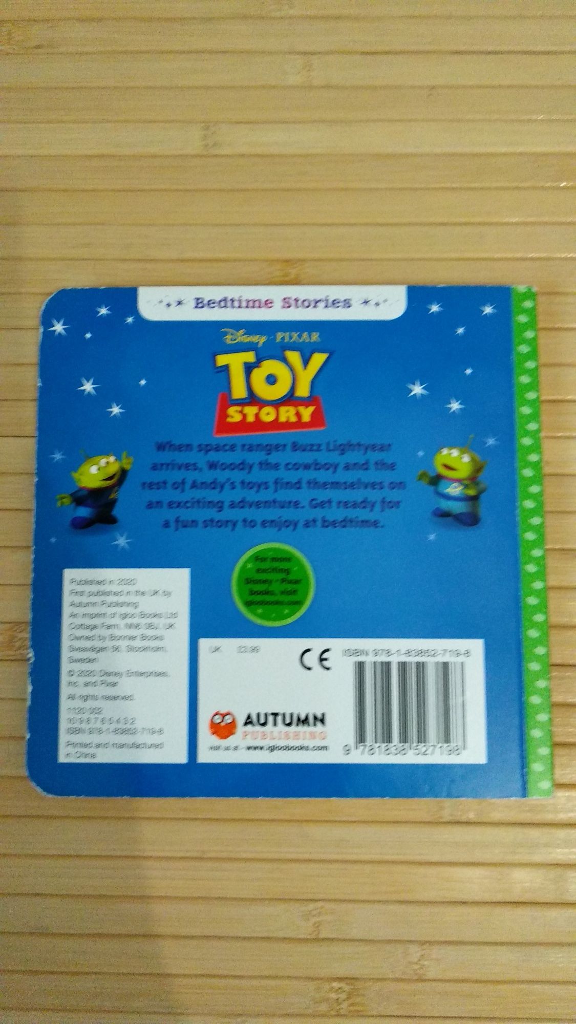 Книга История Игрушек Toy Story на англ