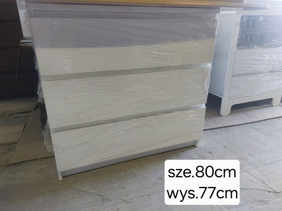 Komoda Ikea biała szer.80cm/ 77 m