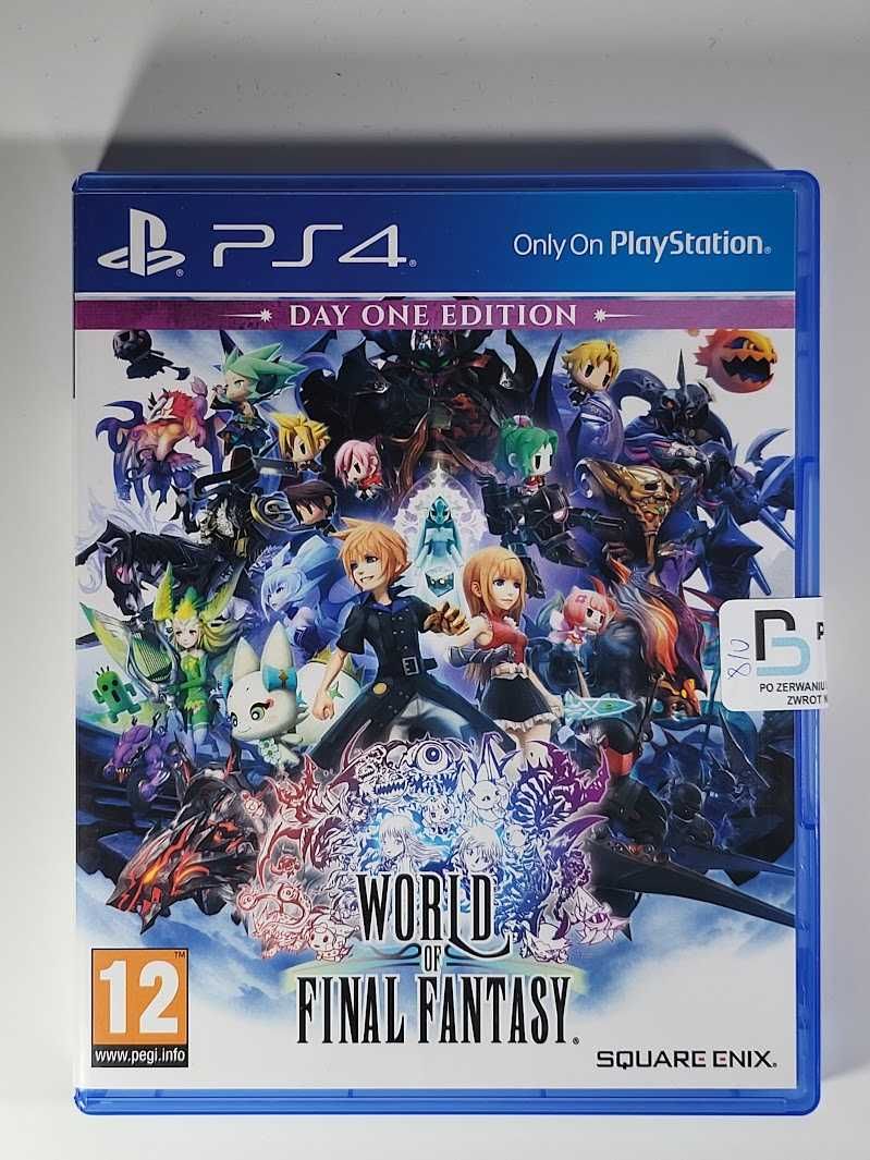World of Final Fantasy Day One Edition / Gra PS4 / Sklep z grami / WWA